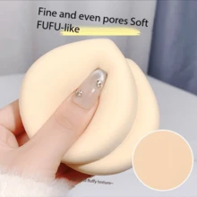 柔软粉扑，面部化妆工具，气垫粉扑，可重复使用的化妆海绵，化妆小工具，散粉扑，超柔软无粉，干湿两用气垫粉底美妆蛋，适用于粉底液、面霜、气垫产品，女士必备化妆工具，价格实惠，情人节礼物，廉价商品，旅行必备，旅行用品，房间装饰，情人节礼物，廉价小物，房间，1美元商品，度假必备，女士礼物，卧室，情人节，99美分 - 黃色 - 查看 11