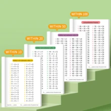 10-100 Addition And Subtraction Exercise Book: 64 Pages, With Answers, Step-By-Step Guidance, Used For Mental Arithmetic Training Within 100, Very Suitable For Students - Multicolor - View 5