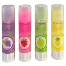 Pegamentos multiusos fuertes y resistentes de larga duración, ideales para oficina, hogar y escuela, perfectos para manualidades, proyectos escolares, trabajos de papelería, cartón, tela, madera y más, fáciles de usar por niños y adultos - Multicolor - Ver 3