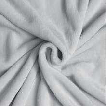 Sedalina Blanket. Sofa And Bed Blanket, Autumn And Winter, Soft, Warm, Machine Washable, Wrinkle Resistant - Light Grey - View 2