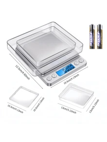 High Precision Electronic Scale Pocket Scale Gold Jewelry G Scale Miniature Electronic Scale Kitchen Scale - Multicolor - View 10