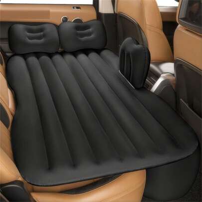 Easypie Selection 1 件车载充气床汽车用品后座睡垫汽车 SUV 汽车后座睡垫旅行气垫床，后座充气车床 - 适用于 SUV/汽车的通用气垫床，便携式旅行和露营睡垫 - 送给驾驶员的完美礼物