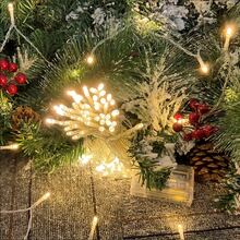 1pc 3 Meters 20 Bulbs Fairy Lights, Battery Powered Decorative Lights For Christmas, Halloween, Spring Festival, Eid, Indoor Decoration, Wedding & Party