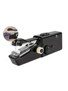 1 件手持式缝纫机，带 USB 数据线和配件套件（配件颜色随机），全新便携式手持式电动缝纫机，适用于家庭、旅行、DIY 工艺品、床上用品、窗帘和服装修补