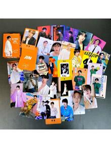 B/L/A/C/K/P/I/N/K 2025 世界巡回演唱会高清照片卡包 - 现场舞台瞬间和“JUMP”，S/Tray Kids“KARMA”2025 回归照片卡包 Ban Chan Hyun Jin Leeeknow Chang Bin Seung Min I.N 交换卡套装 - 粉丝剪贴簿套装