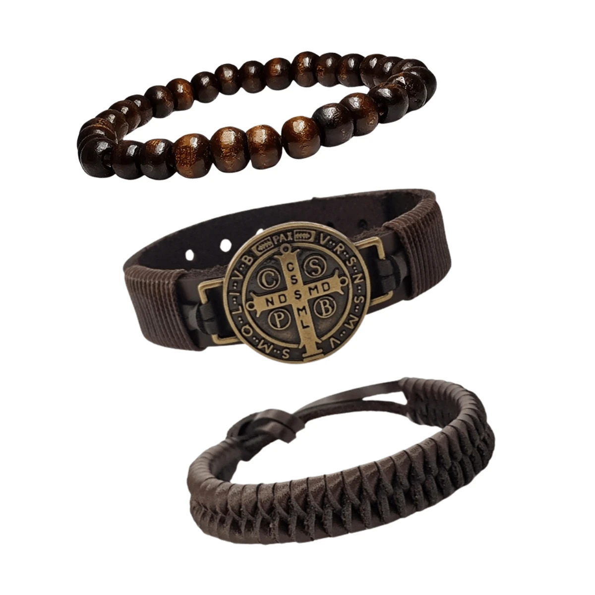 Men Accessory Sets - Rostbraun - Übersicht 1