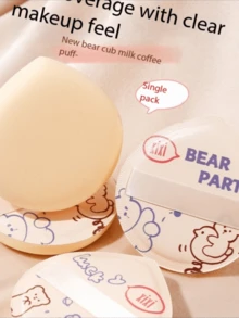 柔软粉扑，面部化妆工具，气垫粉扑，可重复使用的化妆海绵，化妆小工具，散粉扑，超柔软无粉，干湿两用气垫粉底美妆蛋，适用于粉底液、面霜、气垫产品，女士必备化妆工具，价格实惠，情人节礼物，廉价商品，旅行必备，旅行用品，房间装饰，情人节礼物，廉价小物，房间，1美元商品，度假必备，女士礼物，卧室，情人节，99美分 - 黃色 - 查看 3