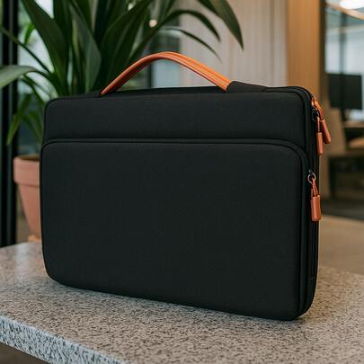 Capa Protetora Maleta Executiva para Notebook com Alça de Mão Impermeável material escolar material escola papelaria