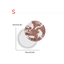 圆形硅胶混凝土模具，大底托盘形状，环氧粘土石膏模具，水果托盘设计，耐用材料，易于脱模