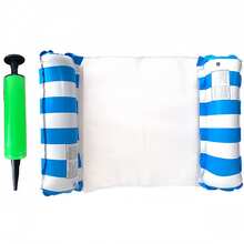 1 Piece Portable 4 In 1 Swimming Pool Hammock, PVC Water Sports Inflatable Hammock, Floating Bed Foldable Summer Floating Lounger For Pool, Beach And Other Water Activities - Overwater Hammock - View 15