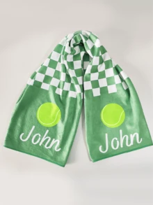 14 X 40 Inches Custom Printing Sports Towel, Personalized Basketball Towel, Soccor Team Gift, Baseball, Tennis, Fitness, Custom Name Golf Towels 35*100cm Shower Towels For Beauty Salon, Hotel Sports,Home Essentials, Towel, Skin Care - Multicolor - View 13