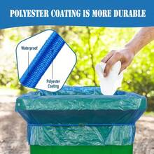 3条装弹性垃圾桶绑带 - 适用于13至96加仑的垃圾桶，可牢固固定垃圾桶，适用于家庭、办公室、学校和户外使用。 - 彩色 - 查看 5