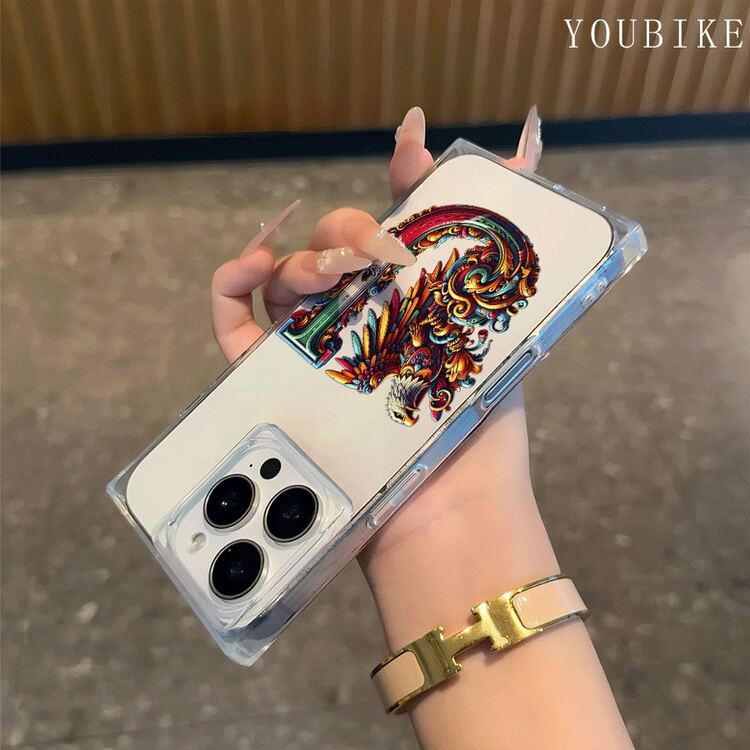 Teléfono tipo bloque de dibujo, adecuado para modelos 16 Pro, 16, 15 Pro, 14, 14 Plus, 13, 13 Pro, 12 Pro, 12 Pro, cobertura total transparente a prueba de golpes, protección nueva de alto nivel de apariencia. - transparente - Añade 4