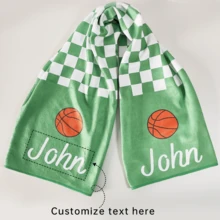 14 X 40 Inches Custom Printing Sports Towel, Personalized Basketball Towel, Soccor Team Gift, Baseball, Tennis, Fitness, Custom Name Golf Towels 35*100cm Shower Towels For Beauty Salon, Hotel Sports,Home Essentials, Towel, Skin Care - Multicolor - View 2