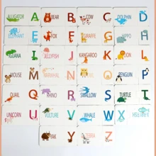 Puzzle Edukasi Anak dengan Angka & Huruf, Pencocokan Angka & Huruf 1-20 untuk Mengenali Matematika, 26 Kata Alfabet, Cocok untuk Anak Laki-laki dan Perempuan, Interaksi Orang Tua-Anak, Mainan Belajar Angka & Huruf - MultiWarna - View 12