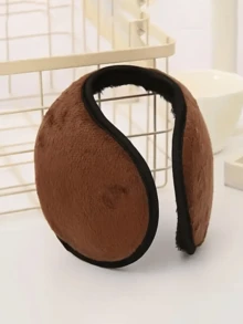 Ski Outdoor Winter Plush Earmuffs To Keep Out The Cold, Soft Lining, Adjustable Unisex Black/Brown/Blue/Gray Earmuffs - Ideal Gift For Men And Women, Warm And Comfortable Ear Protection Accessories, Cozy And Windproof Earmuffs