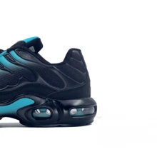 Men Sneakers - 黑色和綠松石色 - 查看 4