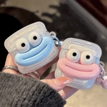 1 个可爱香肠嘴耳机盒，兼容 Pro3/Pro2/1、AirPods2/3/Pro、AirPods4，情侣/好友礼物