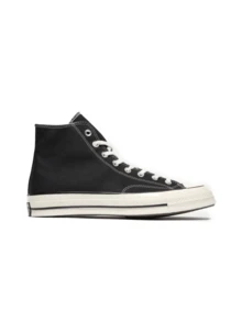 Converse Chuck Taylor All Star 70 年代高帮黑色优质帆布耐用加厚鞋垫复古经典款 162050C - 黑色 - 查看 3
