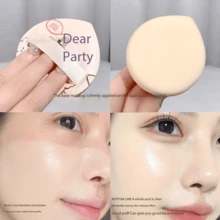 柔软粉扑，面部化妆工具，气垫粉扑，可重复使用的化妆海绵，化妆小工具，散粉扑，超柔软无粉，干湿两用气垫粉底美妆蛋，适用于粉底液、面霜、气垫产品，女士必备化妆工具，价格实惠，情人节礼物，廉价商品，旅行必备，旅行用品，房间装饰，情人节礼物，廉价小物，房间，1美元商品，度假必备，女士礼物，卧室，情人节，99美分 - 黃色 - 查看 1