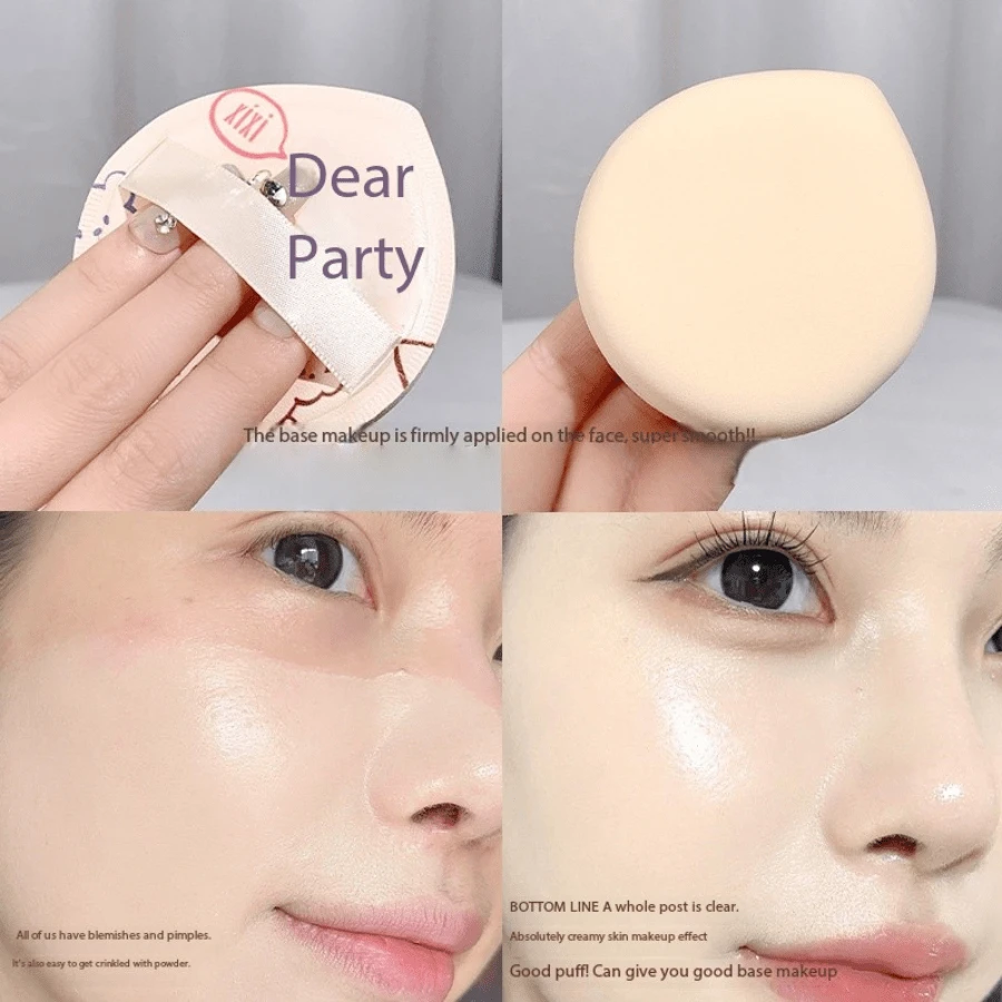 柔软粉扑，面部化妆工具，气垫粉扑，可重复使用的化妆海绵，化妆小工具，散粉扑，超柔软无粉，干湿两用气垫粉底美妆蛋，适用于粉底液、面霜、气垫产品，女士必备化妆工具，价格实惠，情人节礼物，廉价商品，旅行必备，旅行用品，房间装饰，情人节礼物，廉价小物，房间，1美元商品，度假必备，女士礼物，卧室，情人节，99美分 - 黃色 - 查看 1