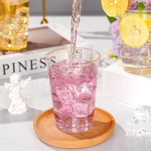 12 Oz 50 PCS Gold Glitter Plastic Cups, Gold Rimmed Disposable Wine Glasses Disposable Glitter Cups, Elegant Plastic Cocktail Glasses, Gold Rimmed Plastic Cups, Fancy Party Cups For Wedding, Birthday, Holiday - Vàng Flash 12 oz - Xem 2
