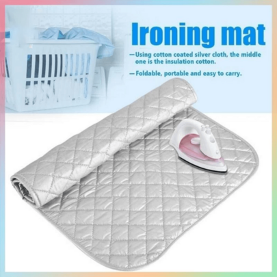 Tapete De Passar Roupa Portátil Compacto Tábua Secador De Viagem Ferro Em Qualquer Lugar Novo
