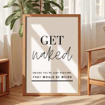 1pc Bathroom Modern Wall Art - Fun & Humorous Quote Canvas Print, Frameless, High-Quality Glossy Finish Poster - Framed Or Unframed, Room Decor, Home Decor, College Dorm Apartment Decor, Gifts For Wall Decoration In Hotel, Home, Living Room, Bedroom, Bathroom And Office