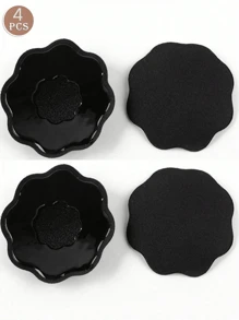 8 片装无肩带乳头贴隐形自粘乳头贴适用于女性内衣配件