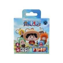 1 Móc khóa One Piece được cấp phép chính thức YuMe Pocket Hero Hộp mù  ZORO NAMI Ngẫu nhiên Một nhân vật Hình ảnh hoạt hình Dễ thương Móc khóa bất ngờ Chìa khóa xe Ba lô Treo Trang trí phòng sáng tạo Đồ trang trí Đồ sưu tầm Quà tặng Giáng sinh Halloween Sinh nhật cho gia đình và bạn bè - Nhiều màu - Xem 1