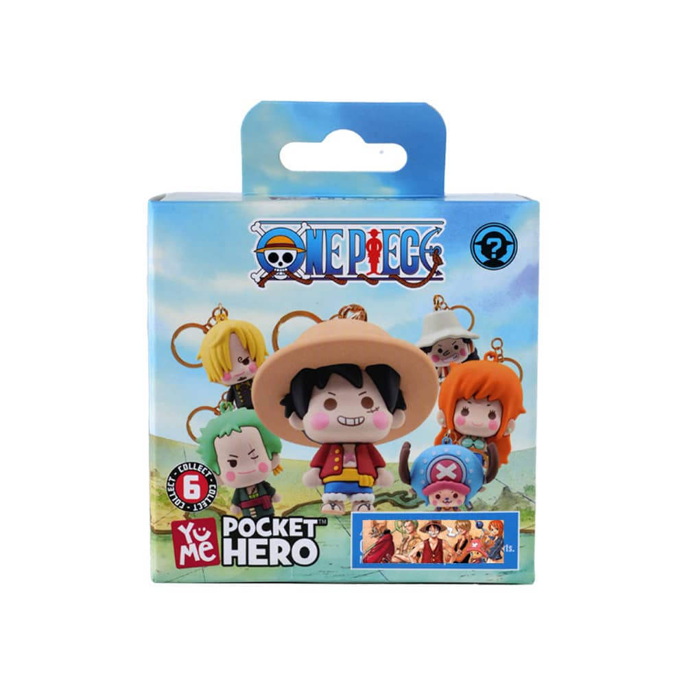 1 Móc khóa One Piece được cấp phép chính thức YuMe Pocket Hero Hộp mù  ZORO NAMI Ngẫu nhiên Một nhân vật Hình ảnh hoạt hình Dễ thương Móc khóa bất ngờ Chìa khóa xe Ba lô Treo Trang trí phòng sáng tạo Đồ trang trí Đồ sưu tầm Quà tặng Giáng sinh Halloween Sinh nhật cho gia đình và bạn bè - Nhiều màu - Xem 1