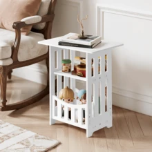 Senmeo Storage Cabinet Modern Bedside Table Sofa Side Table For Living Room Compact Corner Shelf Versatile Storage Stylish Home Furniture For Spaces