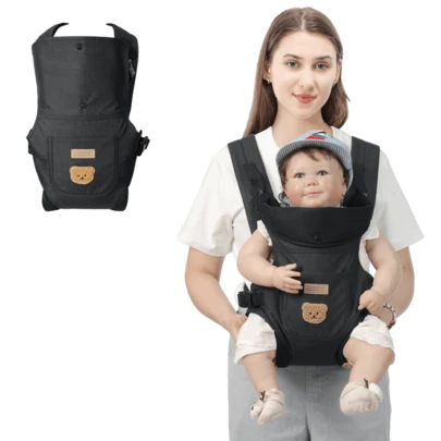 二合一轻便婴儿背带，前背式和后背式，四季皆宜