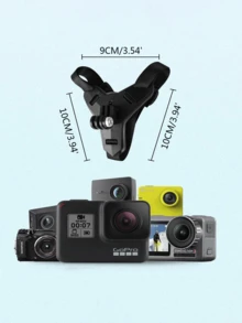 Soporte de montaje para barbilla de casco de motocicleta, soporte de montaje frontal para cámara GoPro Hero 11 10 9 8 7, Osmo Action, Insta360 Action y accesorios de cámara para deportes callejeros y motocicleta - Multicolor - Ver 6