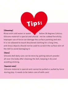 1Pc 13 Inch Lovely Soft Silicone Palm Doll Open Eyes And Closed Eyes Toddler Toys Flexible Skin Cute Madeup Face With Fashion Soft Clothes For Bithday Party Gift - Reborn Doll - View 10