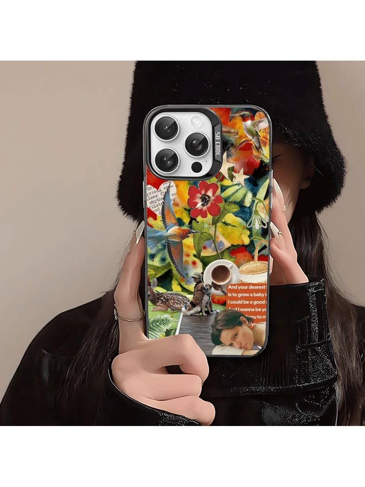 1pc/Adrianne Lenker - Songs Album Art Phone Case Film Shell Compatible With  IPhone 16 15 14 13 12 11 Pro Max Plus Handsome Guys And Beautiful Girls,  Please Check The Detail Pictures