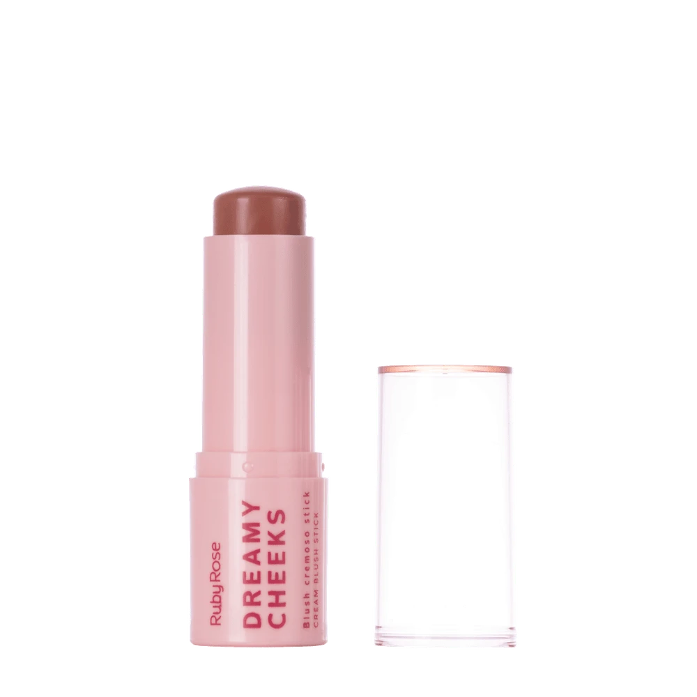 Blush Cremoso Stick Dreamy Cheeks Linha Rosa Ruby Rose