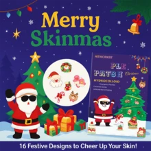 Adesivos fofos de Natal para festa, adesivos para carnaval, presentes de Natal, baratos, lembrancinhas, maquiagem, ferramentas de maquiagem, coisas baratas, presentes, presentes para mulheres, presentes de Natal