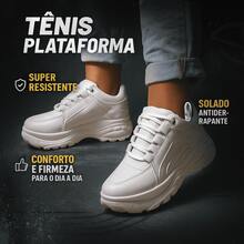 Buffalo Platform Sneakers Women's Casual Fashion Outdoor Clothing Casual Outdoor - màu đen - Xem 5