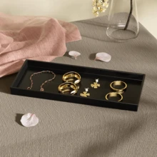 1 Set Acryl Ablage Badezimmer Aufbewahrungsregal, Luxus Küchentheke Geschirr Halter, Schminktisch Make-up Organizer Regal