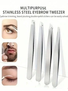 Tweezers For Hair Removal Professional Tweezers Set Mini Tweezers For Travel Tweezers For Facial Hair Eyebrow Shaping Precision Tweezers Tweezers Best Tweezers For Sensitive Skin