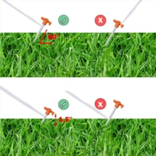 20 Pack 10in Sturdy Heavy Weight Iron Tent Peg Stakes, Orange & Silver Dual Coated Anti-Corrosion Anti-Slip Ground Spikes, Multipurpose Outdoor Fixing Anchors For Campsite Tent Canopy Awning Sun Shelter Installation - Orange - View 5