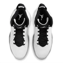 Nike Nike Air Jordan Series Shock-Absorbing & Durable Men's Basketball Shoes, New Lightweight & Comfortable Design With Strong Foot Support, Mid-Top Basketball Shoes, Classic AJ6 White/Grey/Black Colorway, AR4430-101