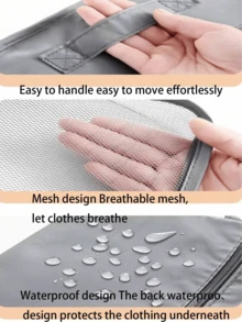 7 piezas de cubos de embalaje de viaje, bolsas organizadoras para ropa, ropa interior, cosméticos, bolsas de almacenamiento de equipaje de gran capacidad y resistentes al agua - Multicolor - Ver 5