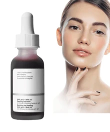 Peeling Solution AHA 30% + BHA 2% Sérum facial exfoliante Combate las imperfecciones Reduce la congestión de los poros y las líneas finas 30 ml - Rojo - Ver 1