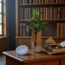 1pc Elegant Solid Color Glass Vase With Tray, Suitable For Home And Office Decor - Multifunctional Cylindrical Design, Fits Living Room, Bedroom, Study - Perfect For Fresh Flower And Floral Arrangements Home Decor Room Decor Flower Vase