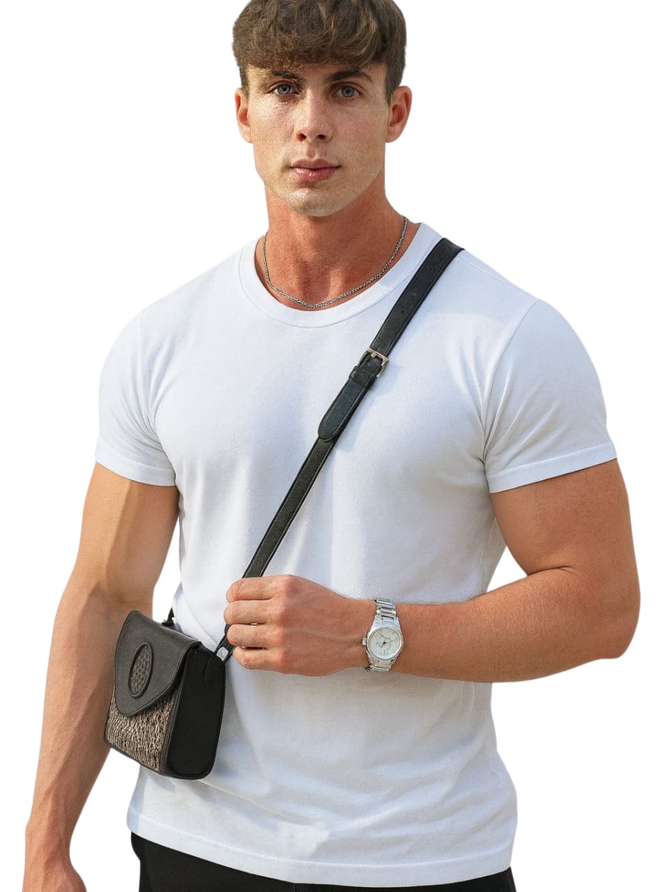 Men Shirts - 白色 - 查看 1