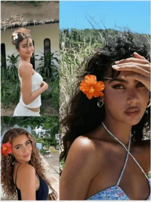 6pcs Hawaiian Flower Hair Clips Women Plumeria Hibiscus Flower Hair Clips Fashion Artificial Flower Hair Clips, Summer Holiday Beach Party Hair Accessories, Bohemian Style Fabric Hair Clips Set, Elegant Women Hair Clips, Summer Women Hair Accessories, Good For Girls Gifts, Valentine's Day Gift Value Set, Hair Clips Claw, Hair Claws, Hair Slide, Hair Barrettes