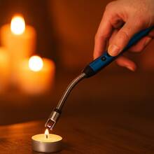 Plasma Electric Lighter For Stove Candles Camping USB Luxury - 查看 2