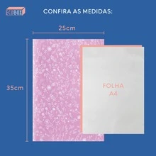 Floral Tissue Paper 25x35cm 100 Sheets For Premium Packaging - Baby Pink - View 6